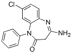 CAS 登录号：36985-33-8， 4-氨基-8-氯-1-苯基-3H-1,5-苯并二氮杂卓-2-酮