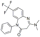 CAS#: 36985-47-4， 4-Dimethylamino-1-Phenyl-8-(Trifluoromethyl)-3H-1,5-Benzodiazepin-2-One