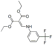 structure of CAS# 370-35-4, Diethyl 2-[[[3-(Trifluoromethyl)Phenyl]Amino]Methylidene]Propanedioate;Diethyl 2-[[[3-(Trifluoromethyl)Phenyl]Amino]Methylene]Propanedioate;2-[[[3-(Trifluoromethyl)Phenyl]Amino]Methylene]Propanedioic Acid Diethyl Ester;2-[[[3-(Trifluoromethyl)Phenyl]Amino]Methylene]Malonic Acid Diethyl Ester