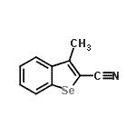 CAS#: 37007-55-9， 3-Methyl-1-Benzoselenophene-2-Carbonitrile