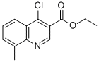 structure of CAS# 37041-32-0, Ethyl 4-Chloro-8-Methylquinoxaline-3-Carboxylate
