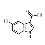 CAS#: 3705-21-3， 5-Hydroxy-1H-Indole-3-Carboxylic Acid