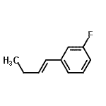 CAS#: 370558-09-1， 1-[(1E)-1-Buten-1-Yl]-3-Fluorobenzene