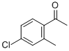 structure of CAS# 37074-38-7, 1-(4-Chloro-2-Methylphenyl)-Ethanone;4-CHLORO-2-METHYLACETOPHENONE