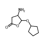 CAS#: 370875-31-3， 4-Amino-5-(Cyclopentyloxy)Dihydro-2(3H)-Furanone