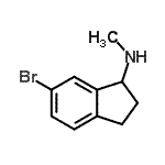 CAS#: 371251-07-9， 6-Bromo-N-Methyl-1-Indanamine