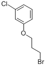 structure of CAS# 37142-46-4, 1-(3-Bromopropoxy)-3-Chlorobenzene;1-(3-Bromopropoxy)-3-Chloro-Benzene;Zinc04291180