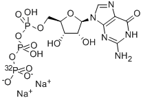 CAS#: 37156-72-2， Guanosine 5'-(tetrahydrogen triphosphate-P''-32P)