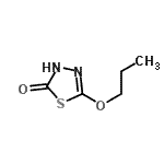 CAS#: 37158-82-0， 5-Propoxy-1,3,4-Thiadiazol-2(3H)-One