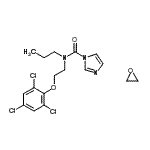 CAS 登录号：37208-27-8， 环氧乙烷, N-丙基-N-[2-(2,4,6-三氯苯氧基)乙基]咪唑-1-甲酰胺