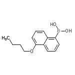 CAS 登录号：372521-99-8， (5-丁氧基-1-萘基)硼酸