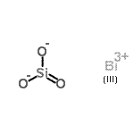 CAS 登录号：37293-13-3， 1-氧代-硅烷二醇酸酯铋(3+)盐(1:1)