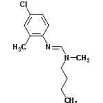 CAS#: 37407-77-5， N-Butyl-N'-(4-chloro-2-methylphenyl)-N-methylimidoformamide