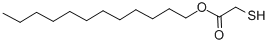 CAS 登录号：3746-39-2， 月桂基硫代乙醇酸酯