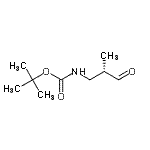 CAS#: 374729-55-2， 2-Methyl-2-Propanyl [(2S)-2-Methyl-3-Oxopropyl]Carbamate