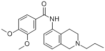 CAS#: 37481-32-6， 3,4-Dimethoxy-N-(2-Propyl-3,4-Dihydro-1H-Isoquinolin-5-Yl)Benzamide