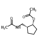 CAS 登录号：375819-04-8， (1R,2R)-2-(乙酰氨基甲基)环戊基乙酸酯