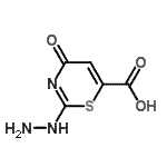 CAS#: 376616-17-0， 2-Hydrazino-4-Oxo-4H-1,3-Thiazine-6-Carboxylic Acid