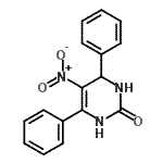 CAS#: 37673-85-1， 5-Nitro-4,6-Diphenyl-3,4-Dihydro-2(1H)-Pyrimidinone