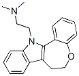 CAS 登录号:37683-55-9, 6,7-二氢-12-(2-二甲基氨基乙基)-12H-(1)苯并氧杂卓并(5,4-b)吲哚