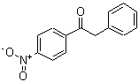 结构式 CAS# 3769-84-4, 1-(4-硝基苯基)-2-苯乙酮