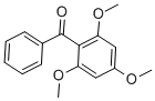 structure of CAS# 3770-80-7, 2,4,6-Trimethoxybenzophenone;Phenyl(2,4,6-Trimethoxyphenyl)Methanone;2,4,6-Trimethoxybenzophenone