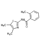 CAS#: 377057-99-3， N-(4,5-Dimethyl-1,3-Thiazol-2-Yl)-2-Methylbenzamide