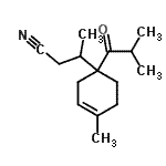 CAS#: 37730-46-4， 3-(1-Isobutyryl-4-Methyl-3-Cyclohexen-1-Yl)Butanenitrile
