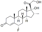CAS#: 378-59-6， (6S,8R,9S,10R,13S,14S,16R,17R)-6-Fluoro-17-Hydroxy-17-(2-Hydroxyacetyl)-10,13,16-Trimethyl-2,6,7,8,9,11,12,14,15,16-Decahydro-1H-Cyclopenta[a]Phenanthren-3-One