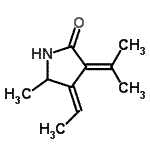 CAS#: 37817-28-0， (4Z)-4-Ethylidene-3-Isopropylidene-5-Methyl-2-Pyrrolidinone