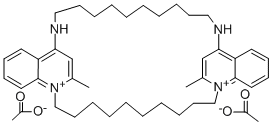 CAS#: 3785-44-2， 6,7,8,9,10,11,12,13,14,15,16,17,24,25,26,27,28,29,30,31,32,33-Docosahydro-35,37-Dimethyl-5,34:18,23-Diethenodibenzo[b,r][1,5,16,20]Tetraazacyclotriacontine-23,34-Diium Diacetate