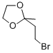 structure of CAS# 37865-96-6, 2-(2-Bromoethyl)-2-Methyl-1,3-Dioxolane;2-(2-BROMOETHYL)-2-METHYL-1,3-DIOXOLANE 95+%;2-(2-BROMOETHYL)-2-METHYL-1,3-DIOXOLANE;Bromoethylmethyldioxolane