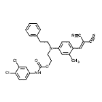 CAS#: 37873-04-4， 2-[4-(2,2-Dicyanovinyl)-3-Methyl-N-Phenethyl-Anilino]Ethyl N-(3,4-Dichlorophenyl)Carbamate