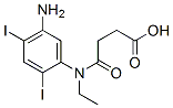 CAS#: 37934-68-2， 4-[(5-Amino-2,4-Diiodophenyl)-Ethylamino]-4-Oxobutanoic Acid
