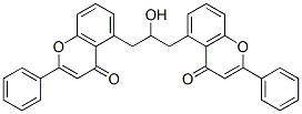 CAS#: 37962-64-4， 5-[2-Hydroxy-3-(4-Oxo-2-Phenylchromen-5-Yl)Oxypropoxy]-2-Phenylchromen-4-One
