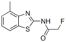 CAS#: 37968-16-4， 2-Fluoro-N-(4-Methyl-2-Benzothiazolyl)-Acetamide