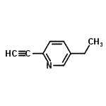 CAS#: 37968-65-3， 5-Ethyl-2-Ethynylpyridine