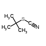 CAS#: 37985-18-5， 2-Methyl-2-Propanyl Thiocyanate