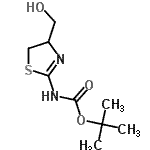 CAS#: 380149-39-3， 2-Methyl-2-Propanyl [4-(Hydroxymethyl)-4,5-Dihydro-1,3-Thiazol-2-Yl]Carbamate