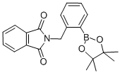 structure of CAS# 380430-66-0, (2-Phthalimidomethylphenyl)Boronic Acid, Pinacol Ester;2-[[2-(4,4,5,5-Tetramethyl-1,3,2-Dioxaborolan-2-Yl)Phenyl]Methyl]Isoindoline-1,3-Dione;2-[2-(4,4,5,5-Tetramethyl-1,3,2-Dioxaborolan-2-Yl)Benzyl]Isoindoline-1,3-Quinone;(2-Phthalimidomethylphenyl)Boronic Acid Pinacol Ester
