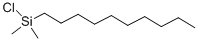 structure of CAS# 38051-57-9, n-Decyldimethylchlorosilane;10-Chlorodecyl-Dimethyl-Silicon;Silane, Chlorodecyldimethyl-;Chlorodecyldimethylsilane