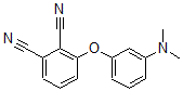 CAS 登录号：380896-96-8， 3-(3-二甲基氨基苯氧基)-1,2-苯二甲腈