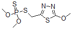 CAS#: 38090-81-2， Dimethoxy-[(5-Methoxy-1,3,4-Thiadiazol-2-Yl)Methylsulfanyl]-Sulfanylidenephosphorane