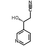 CAS#: 380913-76-8， (3R)-3-Hydroxy-3-(3-Pyridinyl)Propanenitrile
