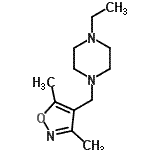 CAS#: 381209-81-0， 1-[(3,5-Dimethyl-1,2-Oxazol-4-Yl)Methyl]-4-Ethylpiperazine