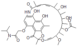 CAS#: 38128-77-7， Rifamycin B isopropylmethylamide