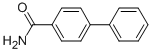 structure of CAS# 3815-20-1, 4-Biphenylcarboxamide;A1086/0050994;Zinc02566182;4-Biphenylcarboxamide