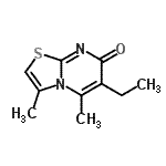 CAS#: 381674-22-2， 6-Ethyl-3,5-Dimethyl-7H-[1,3]Thiazolo[3,2-a]Pyrimidin-7-One