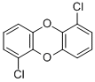 structure of CAS# 38178-38-0, 1,6-Dichlorodibenzo-p-Dioxin;Dibenzo[B,E][1,4]Dioxin, 1,6-Dichloro-;1,6-Dichlorodibenzo-P-Dioxin;1,6-Dichlorodibenzo-Para-Dioxin