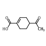 CAS#: 38223-83-5， 4-Acetyl-1-Cyclohexene-1-Carboxylic Acid